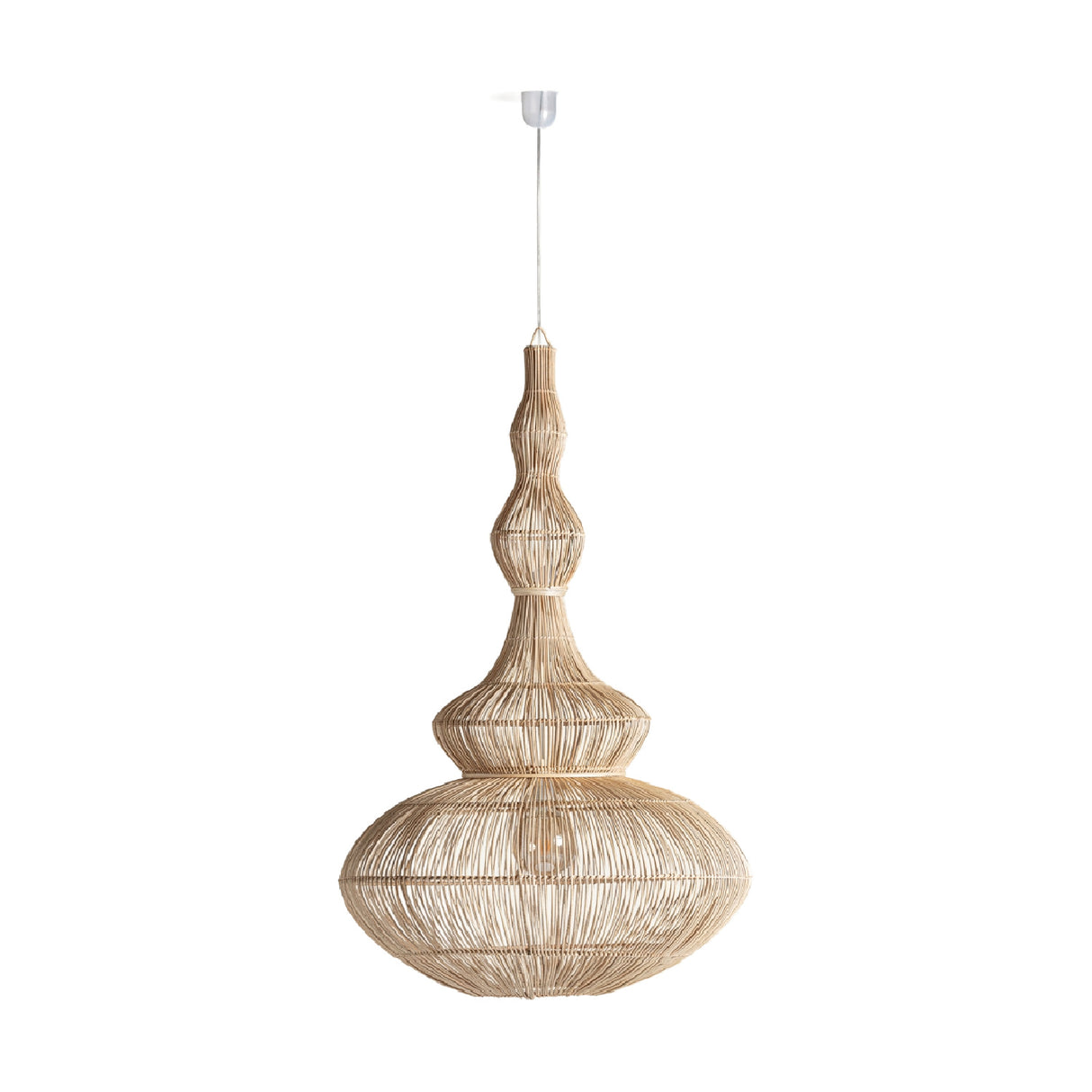 Modern European furniture - Rattan Boho Pendant Light - www.oroa.com | Oroa.com