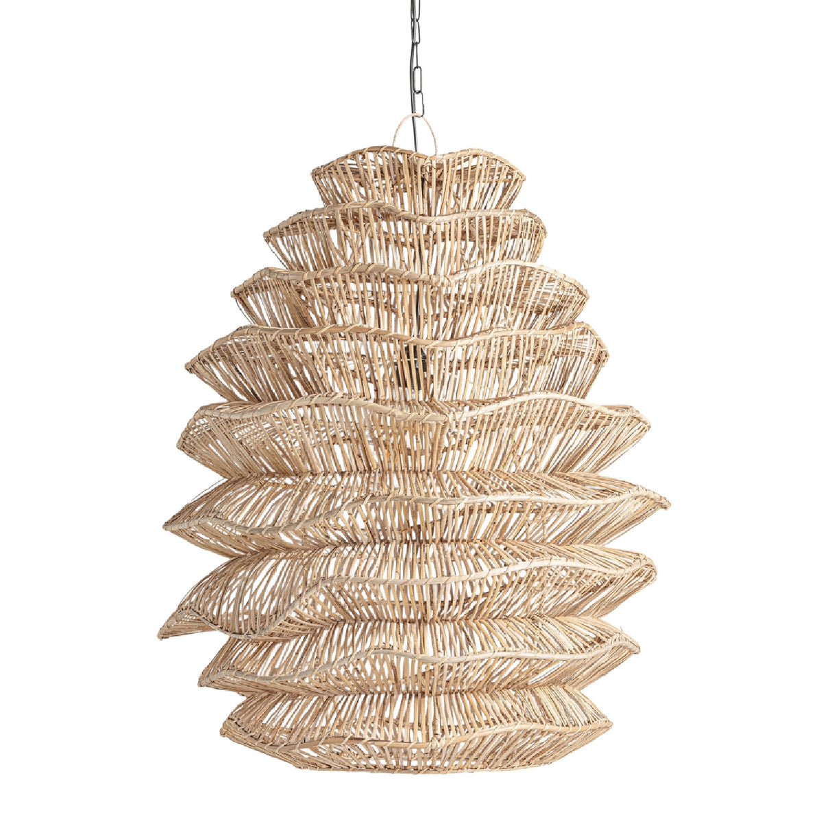 Rattan Layered Pendant Light | Oroa.com