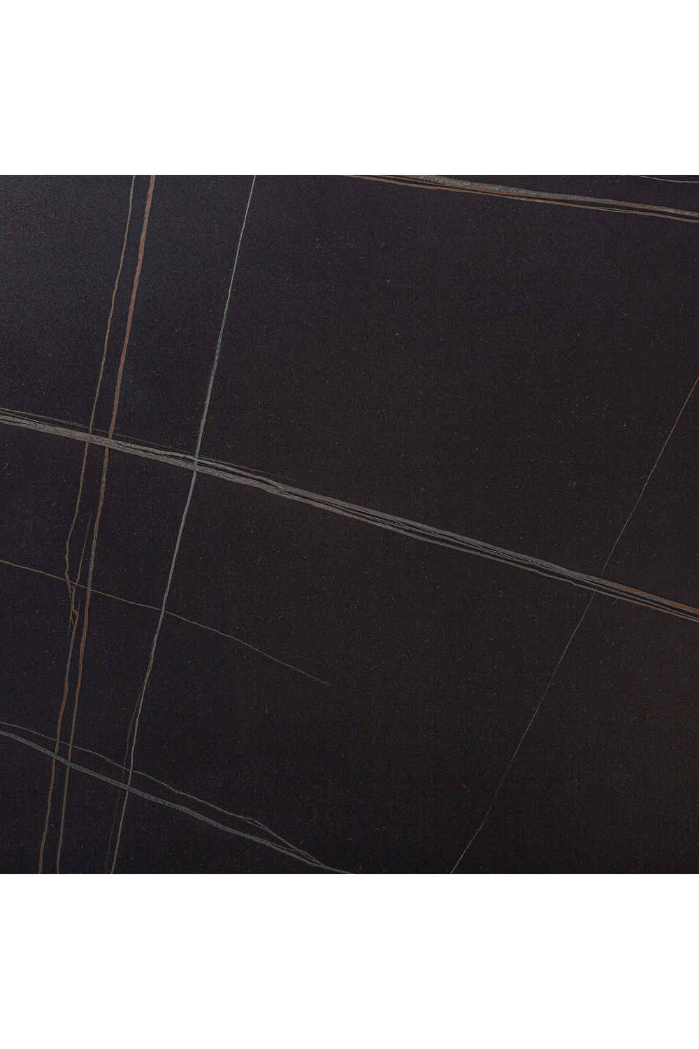 Black Stone Rectangular Dining Table | Oroa.com