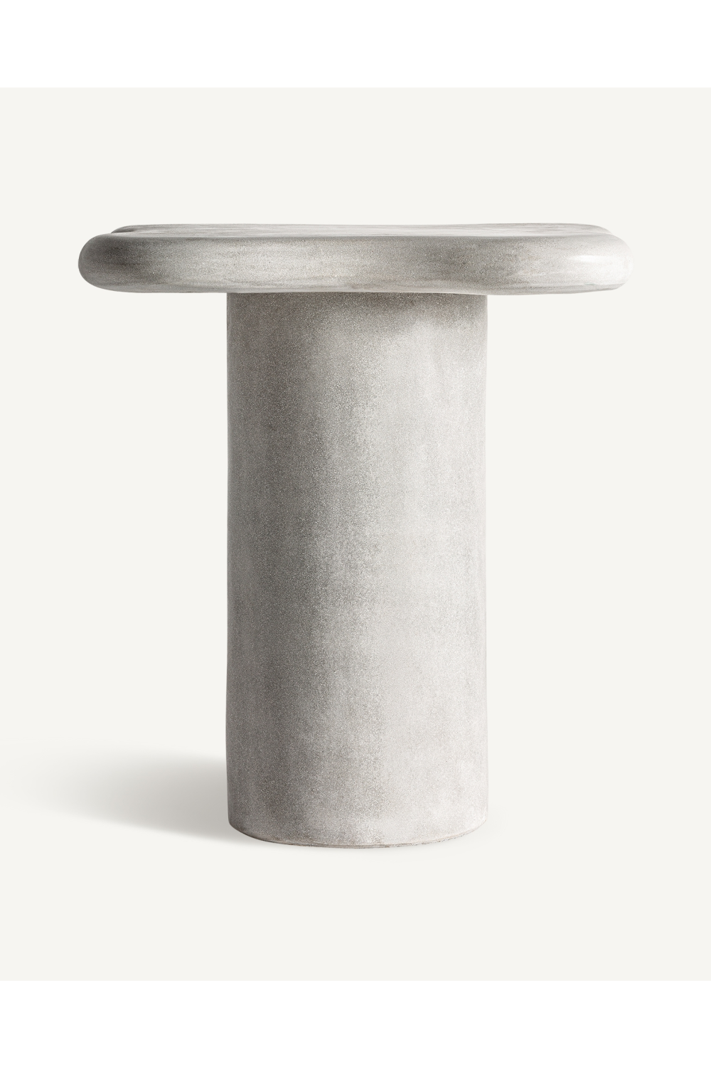 Cement Organic-Shaped Side Table | Oroa.com