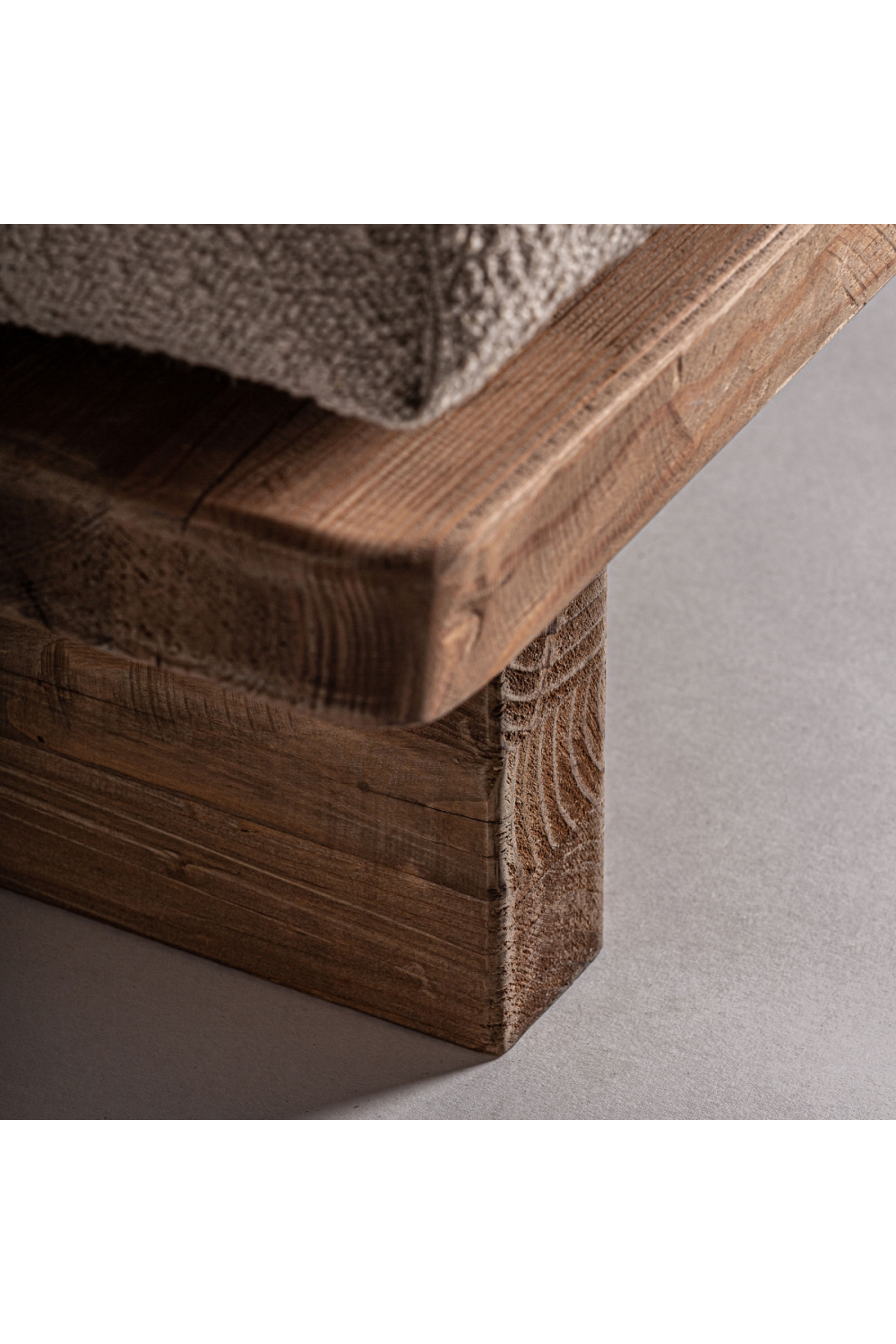 Padded Pine Lounge Chair | Oroa.com