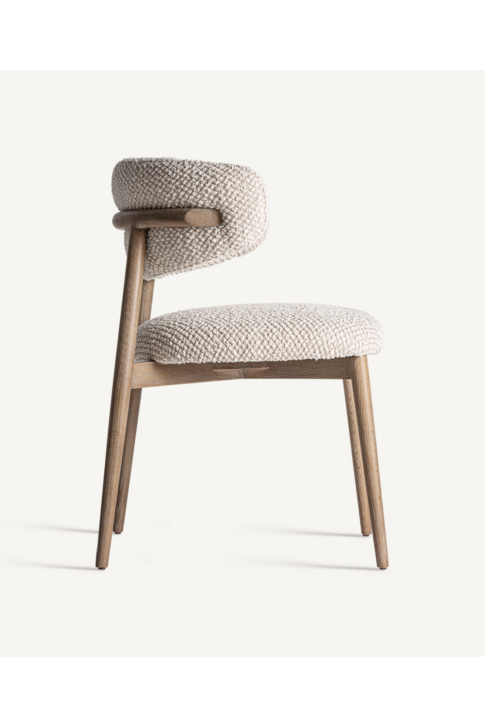 Beige Upholstered Accent Chair | Oroa.com