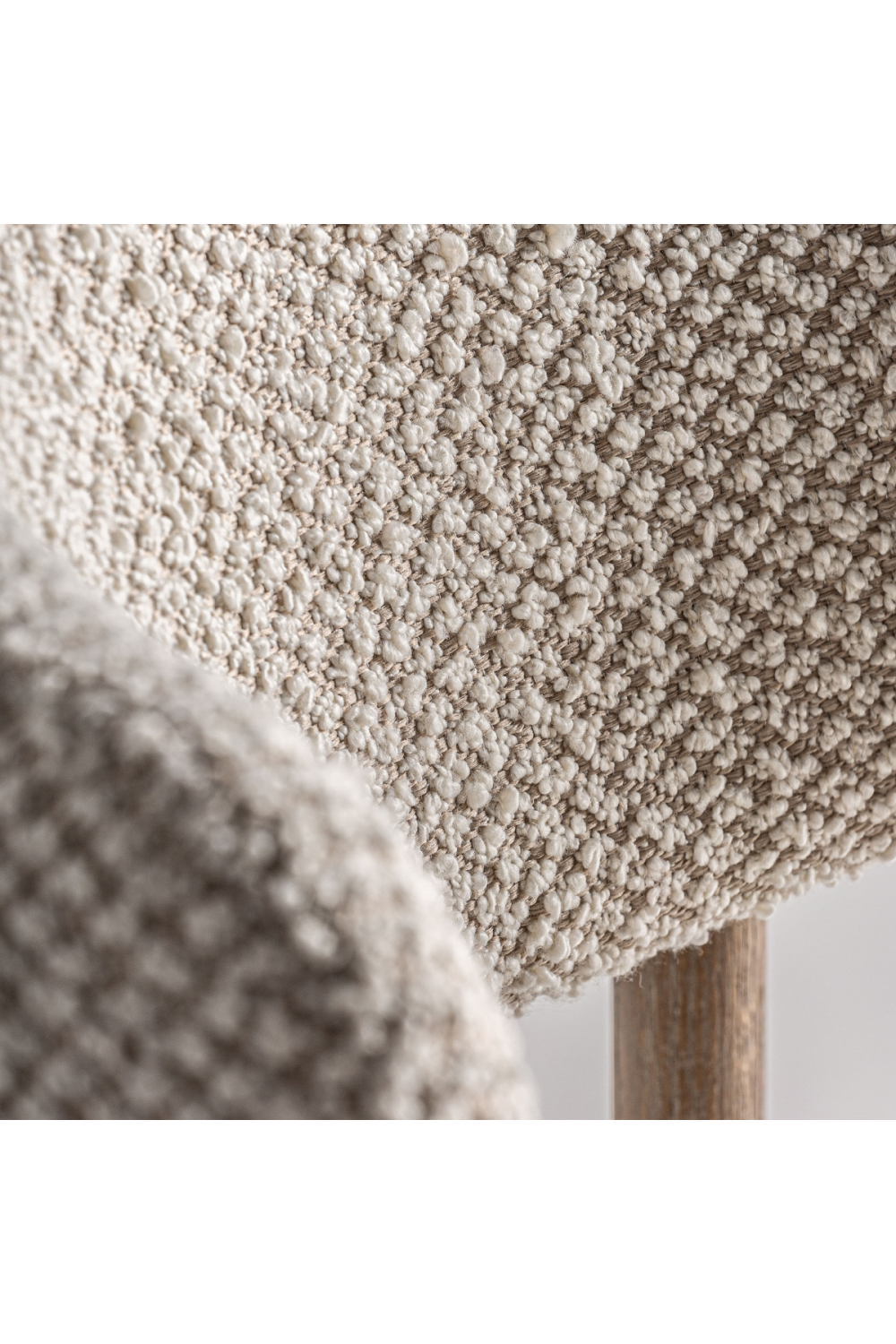 Beige Upholstered Accent Chair | Oroa.com
