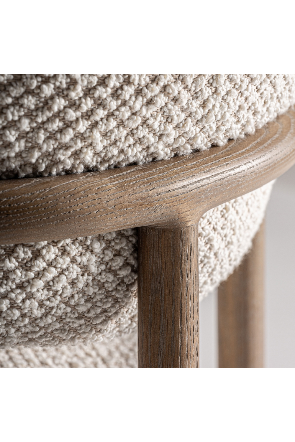 Beige Upholstered Accent Chair | Oroa.com