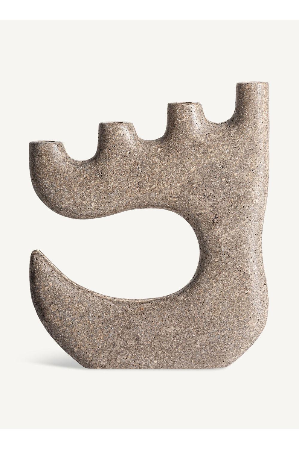 Beige Marble Candle Holder | Oroa.com