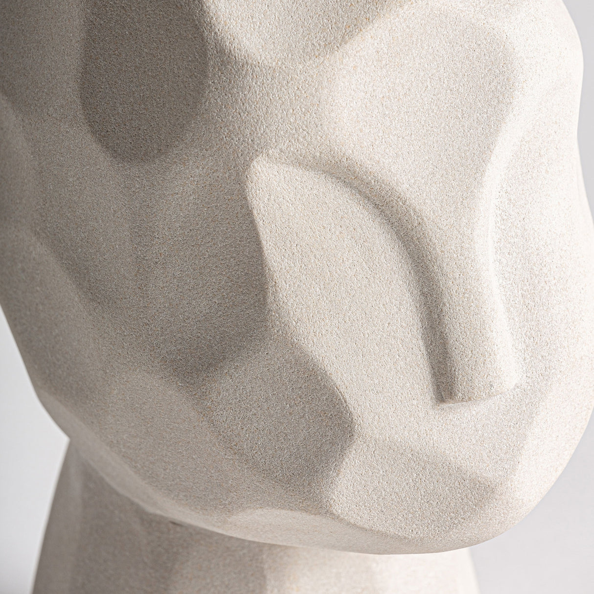Gray Marble Contemporary Sculpture | Oroa.com