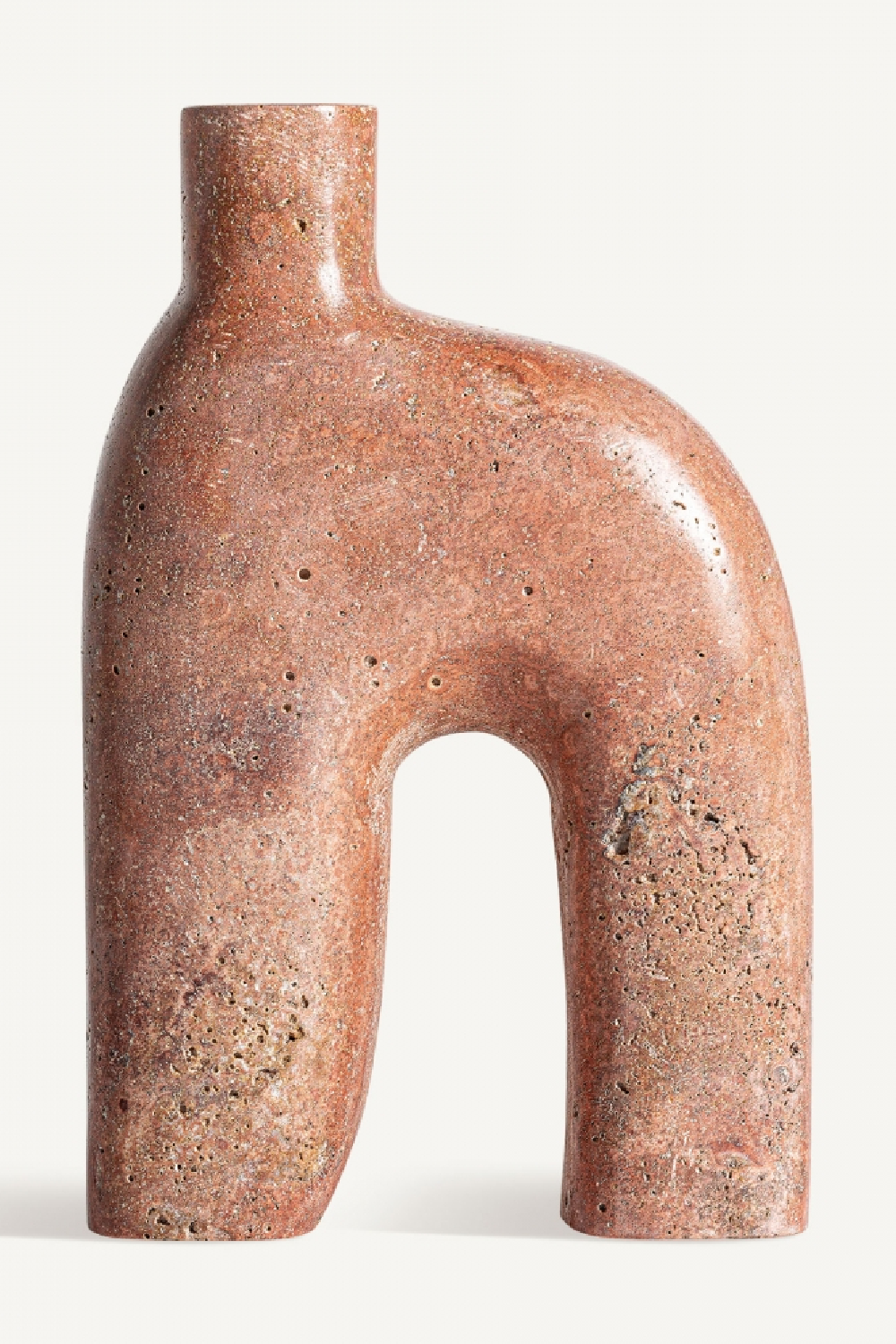 Pink Marble Arched Vase | Oroa.com