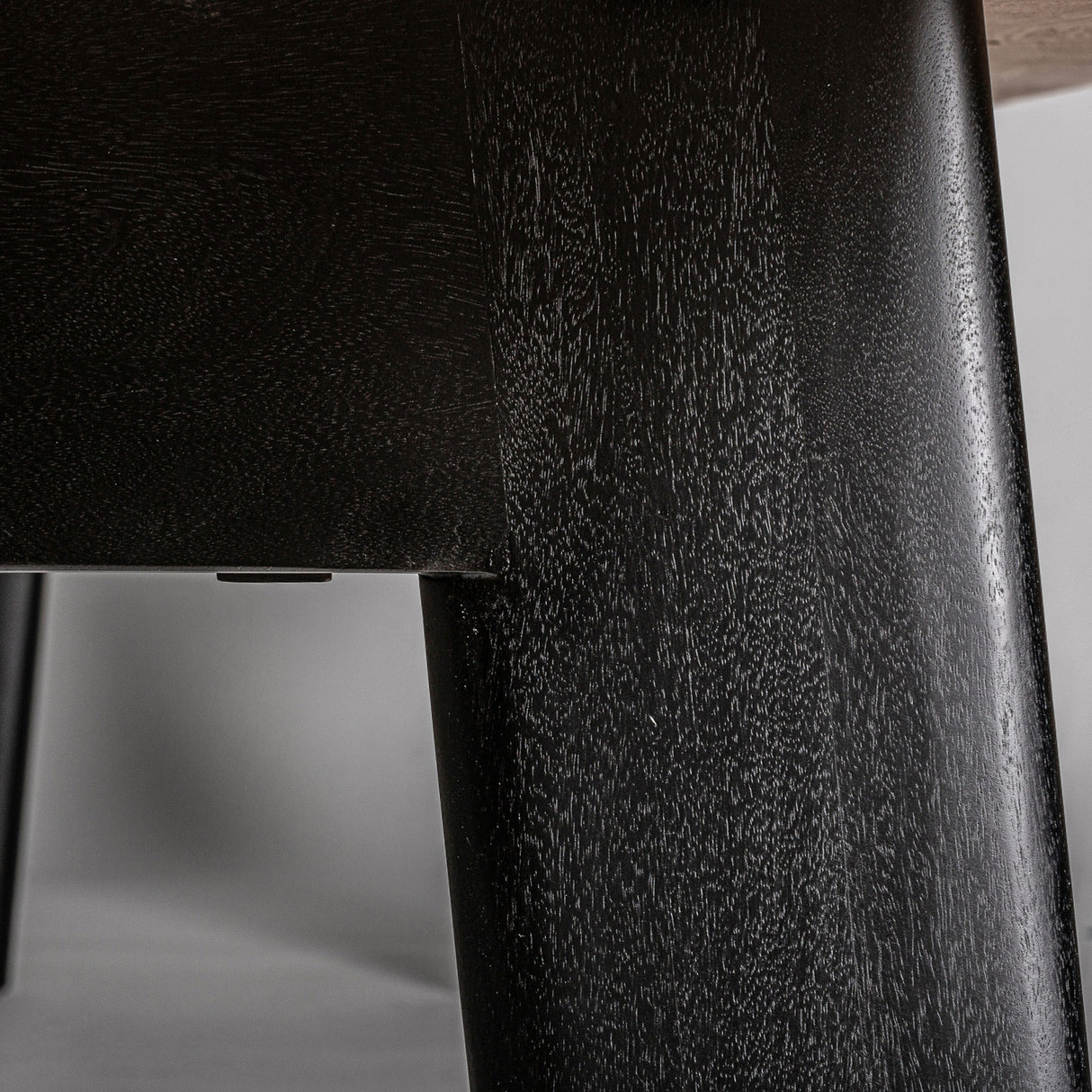Modern European furniture - Black Leg Wooden Dining Table - www.oroa.com | Oroa.com
