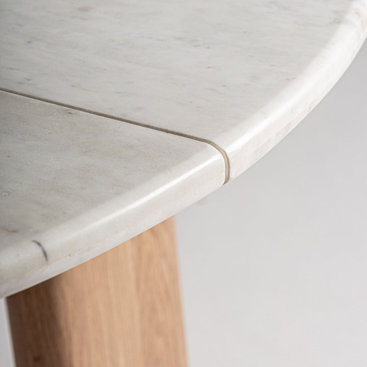 Modern European furniture - White Marble Round Dining Table - www.oroa.com | Oroa.com