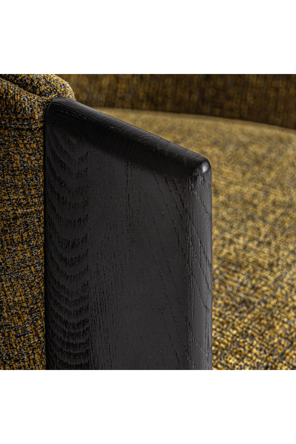Black Oak Curve Dining Chair | Oroa.com