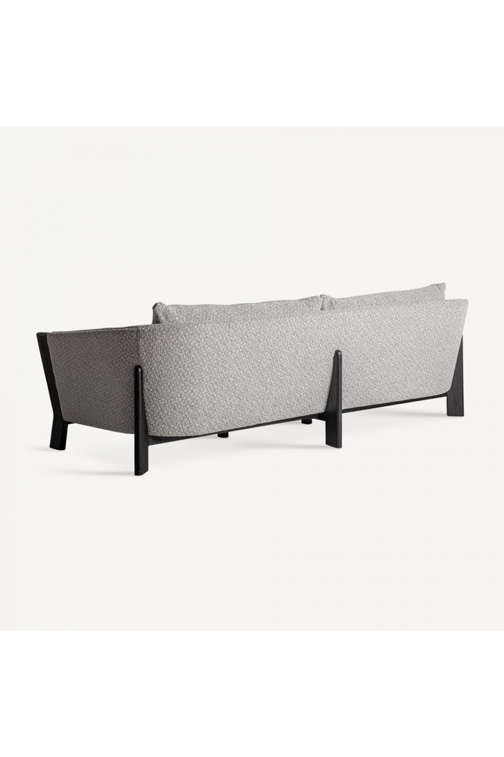 Black Oak Padded Sofa | Oroa.com