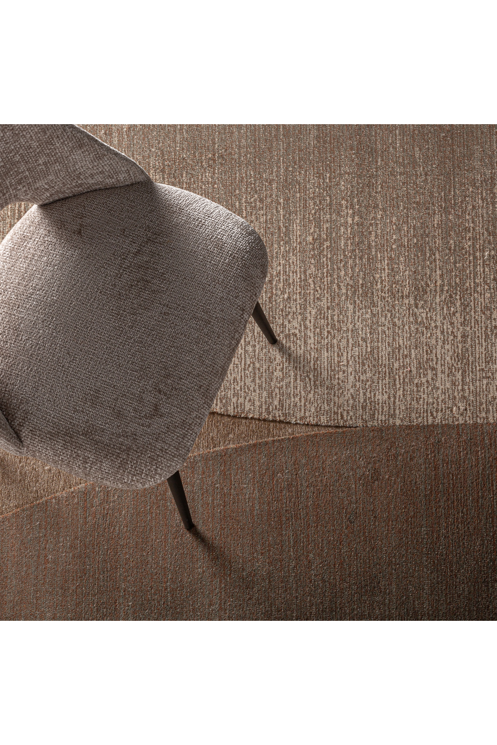 Brown Viscose Arch Print Rug 10' x 7' | Oroa.com