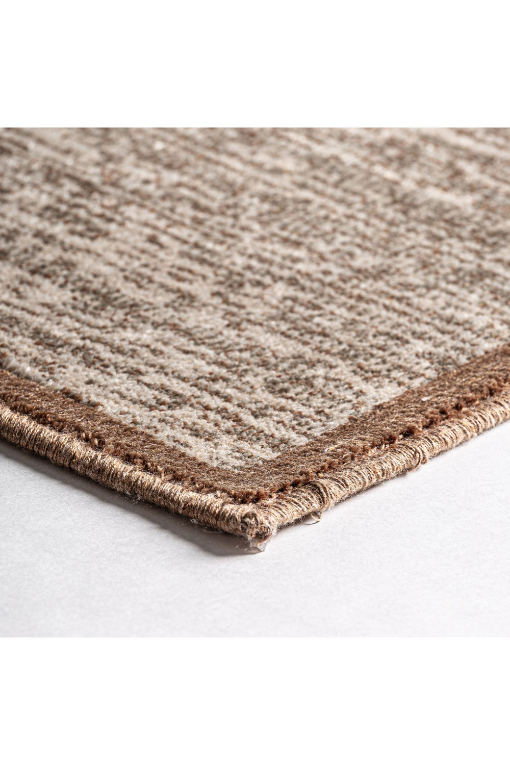 Brown Viscose Arch Print Rug 10' x 7' | Oroa.com