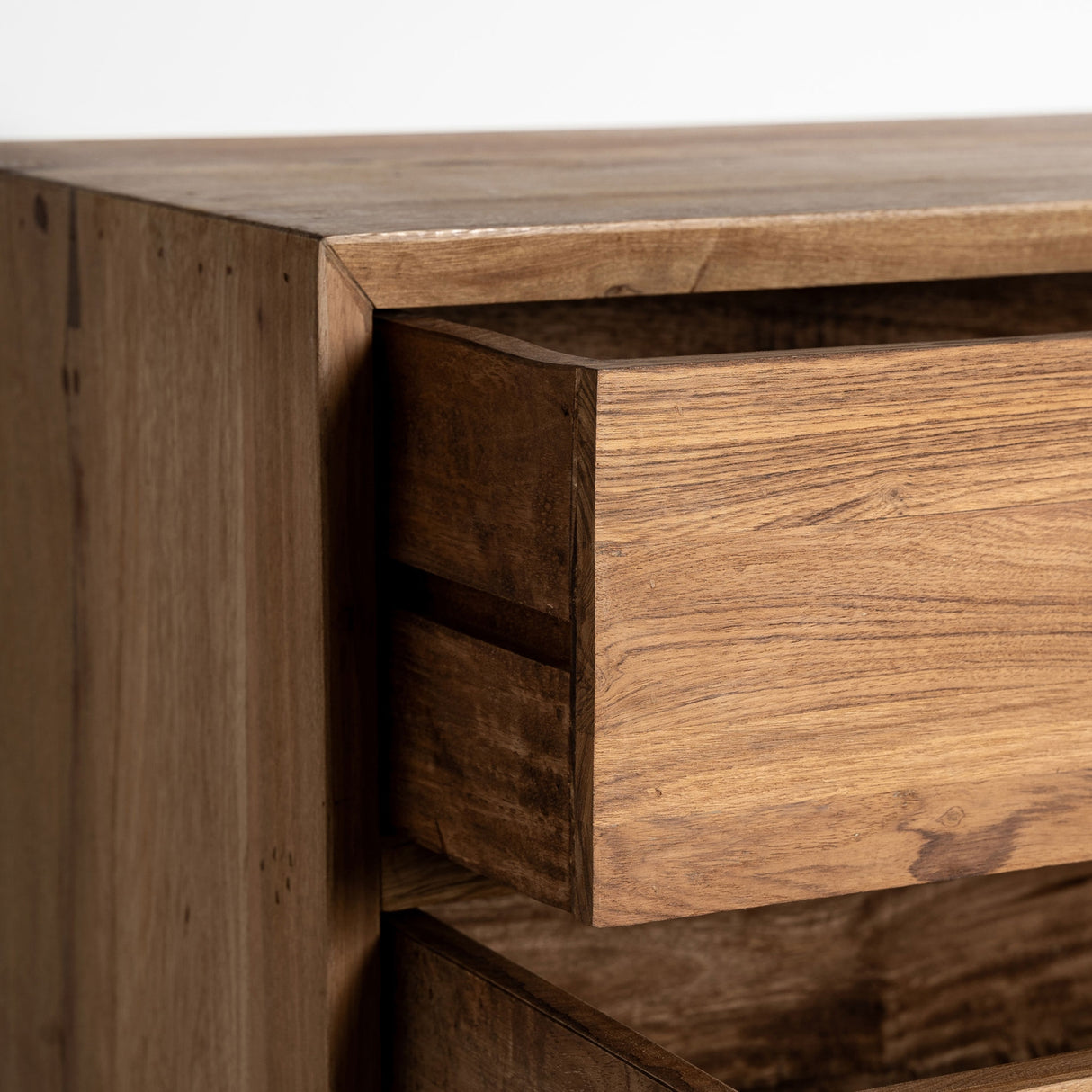 Modern European furniture - Natural Wood 2-Drawer Bedside Table - www.oroa.com | Oroa.com
