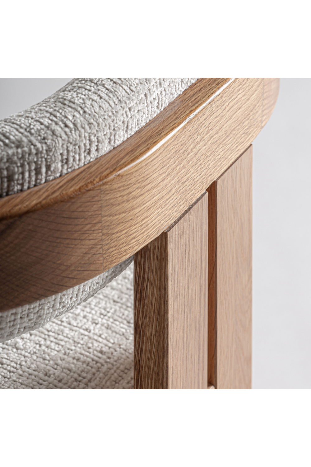 Beige Padded Accent Chair | Oroa.com