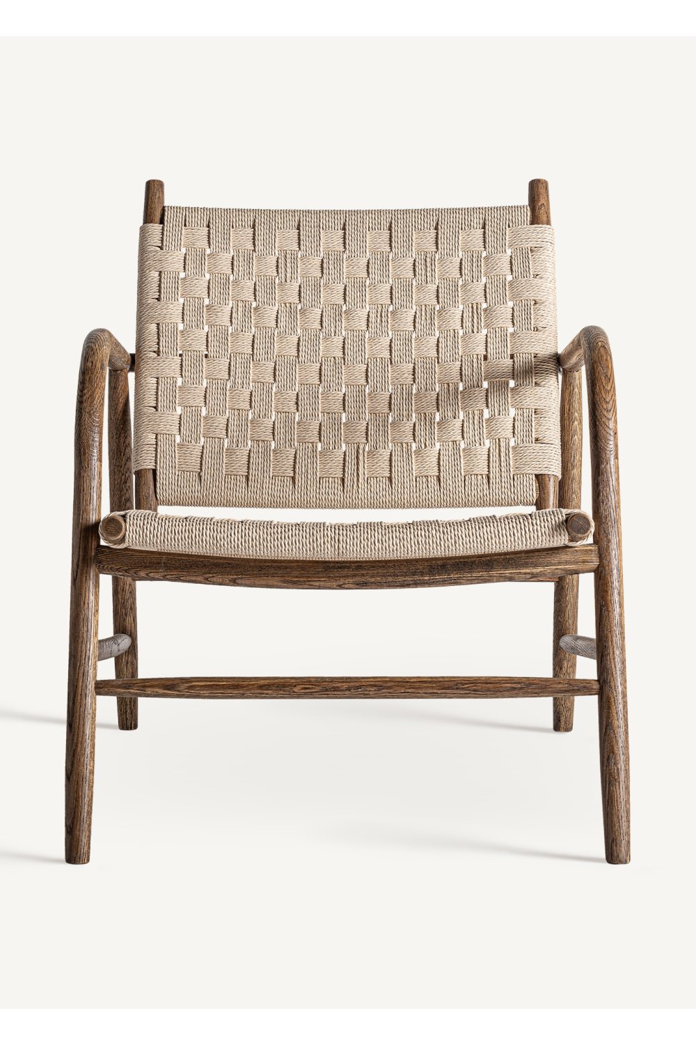 Woven Rope Boho Accent Chair | Oroa.com