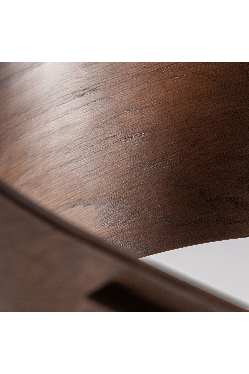 Oak V-Leg Accent Chair | Oroa.com