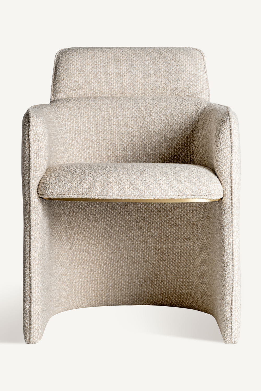 Beige Upholstered Armchair | Oroa.com