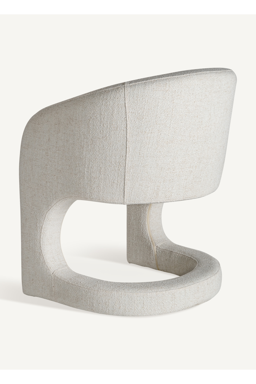 White Art Deco 2-Seater Armchair | Oroa.com