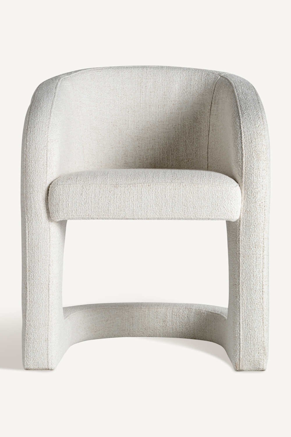 White Art Deco 2-Seater Armchair | Oroa.com