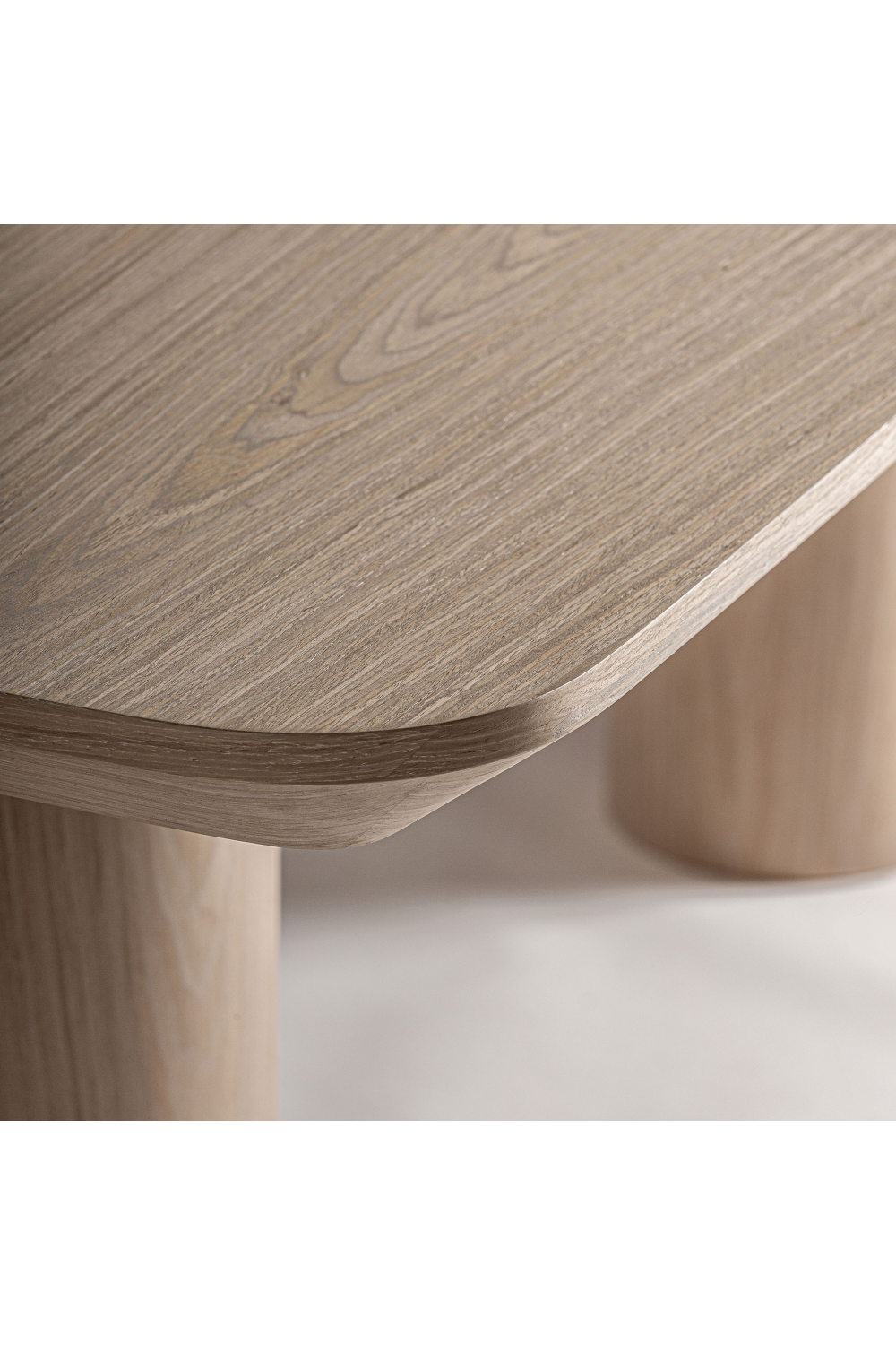 Beige Oak Rectangular Dining Table | Oroa.com