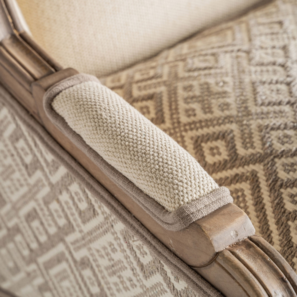Modern European furniture - Beige Classic Accent Chair - www.oroa.com | Oroa.com
