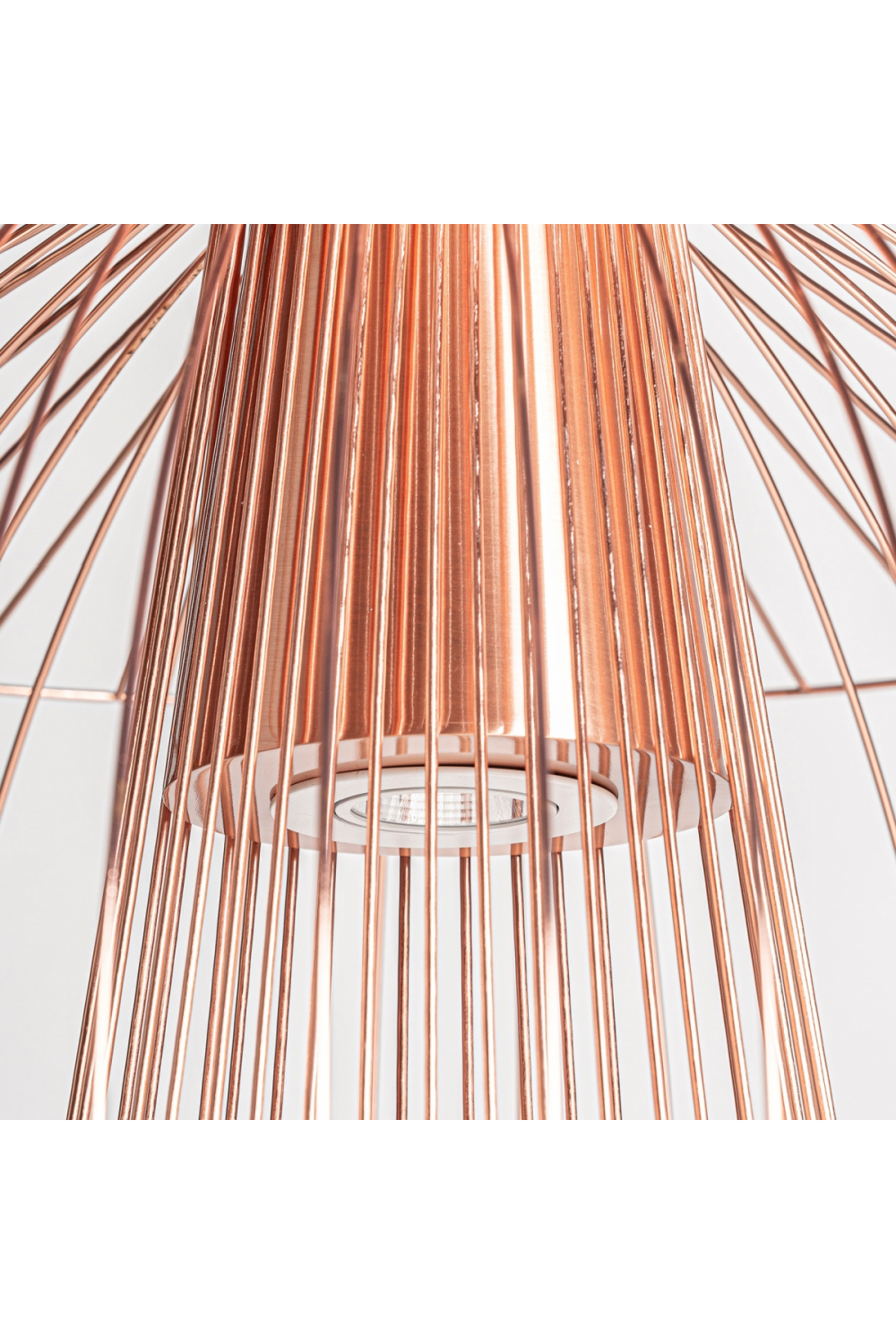 Copper Art Deco Chandelier | Oroa.com