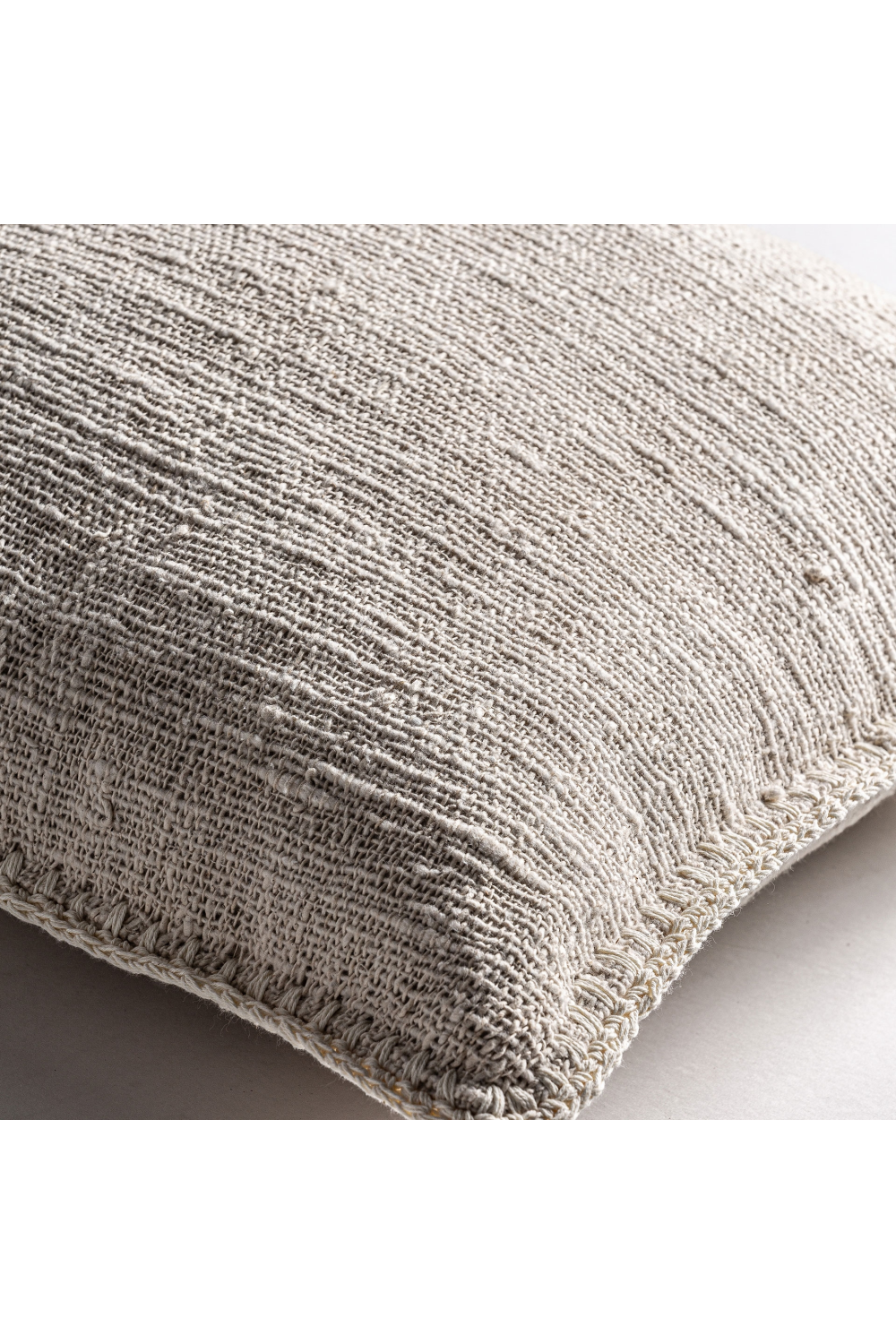 Off-White Cotton Cushion | Oroa.com