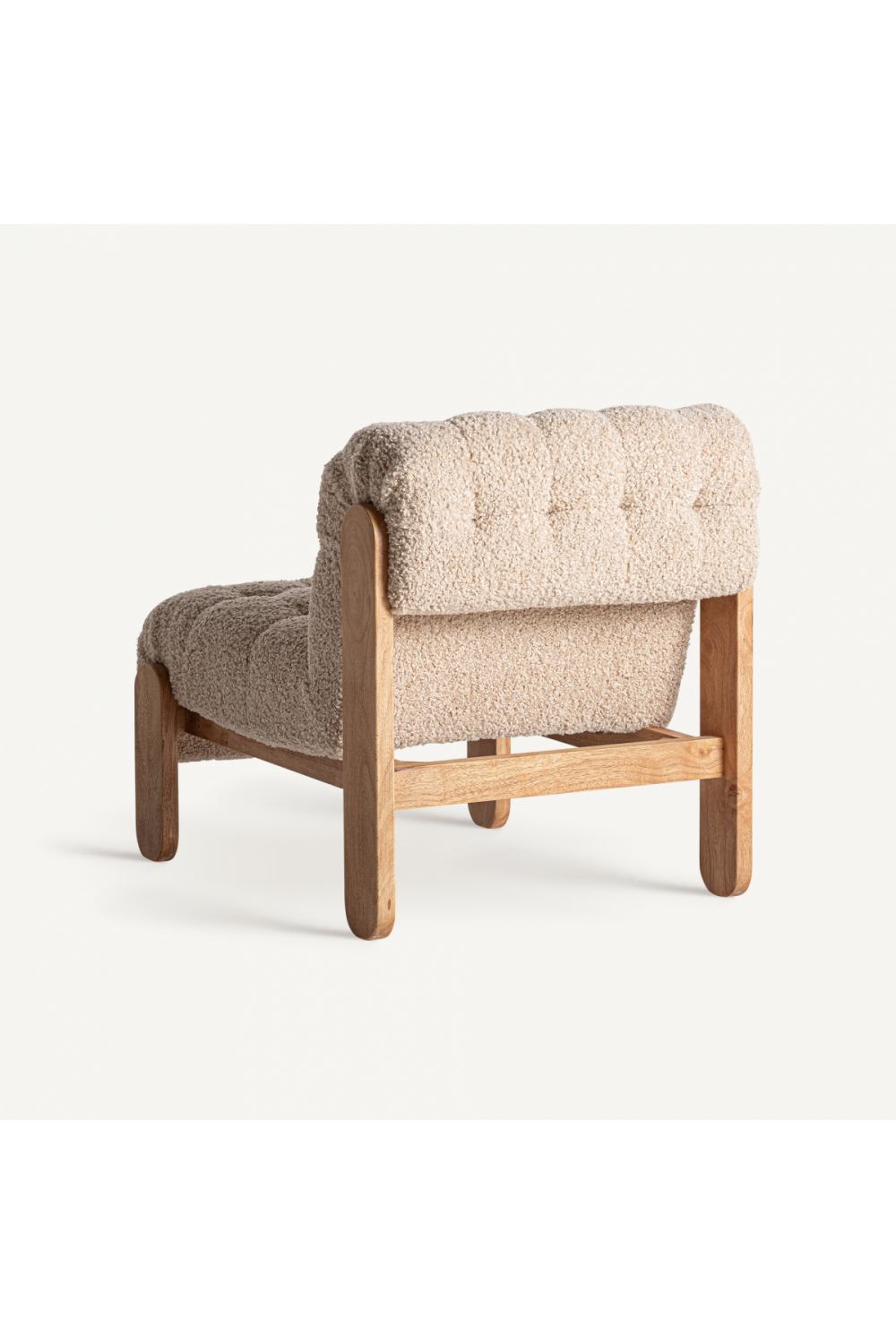 Beige Tufted Lounge Chair | Oroa.com