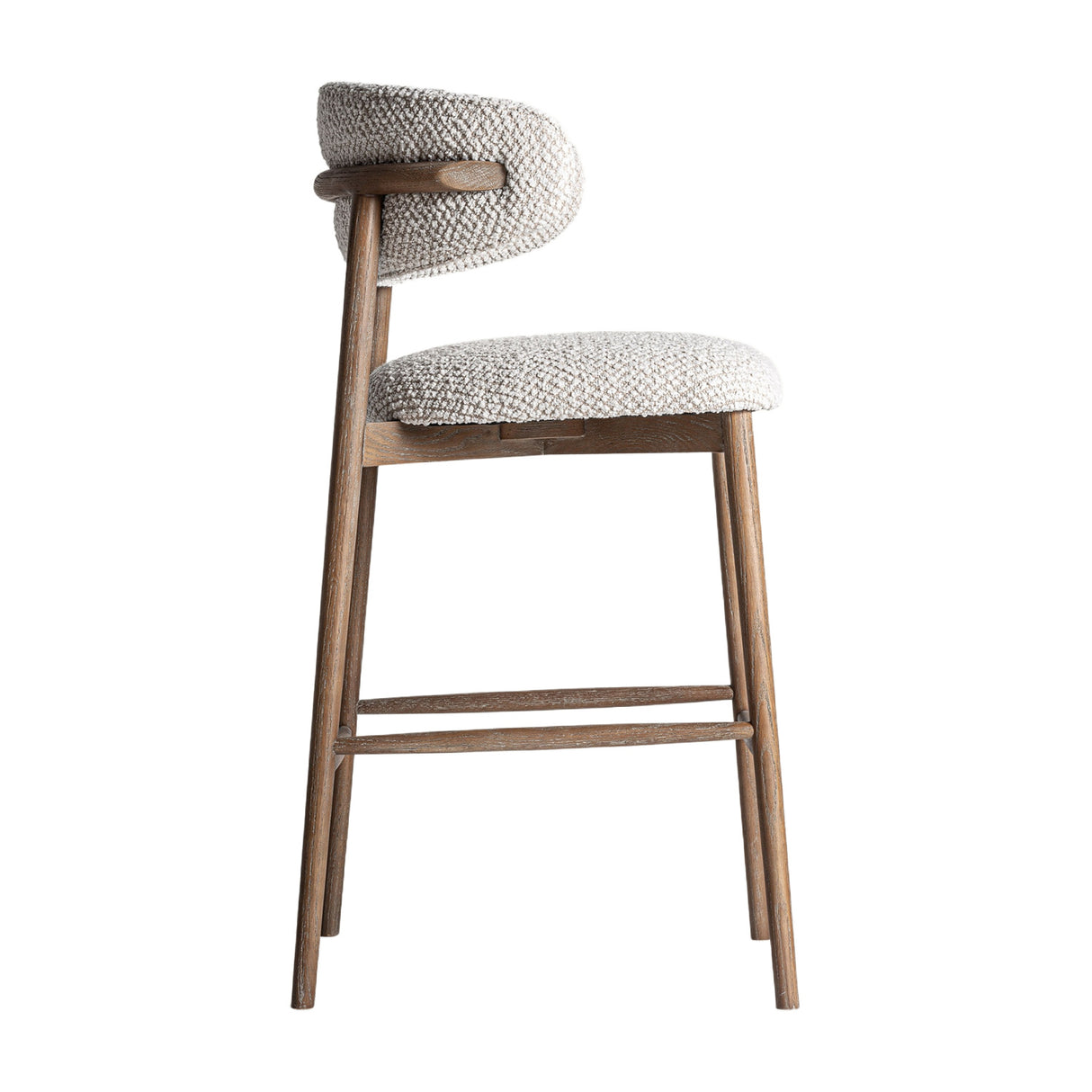 Brown Ash Wood Bar Stool | Oroa.com