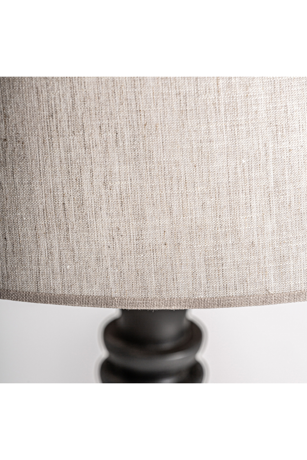 White Linen Table Lamp | Oroa.com