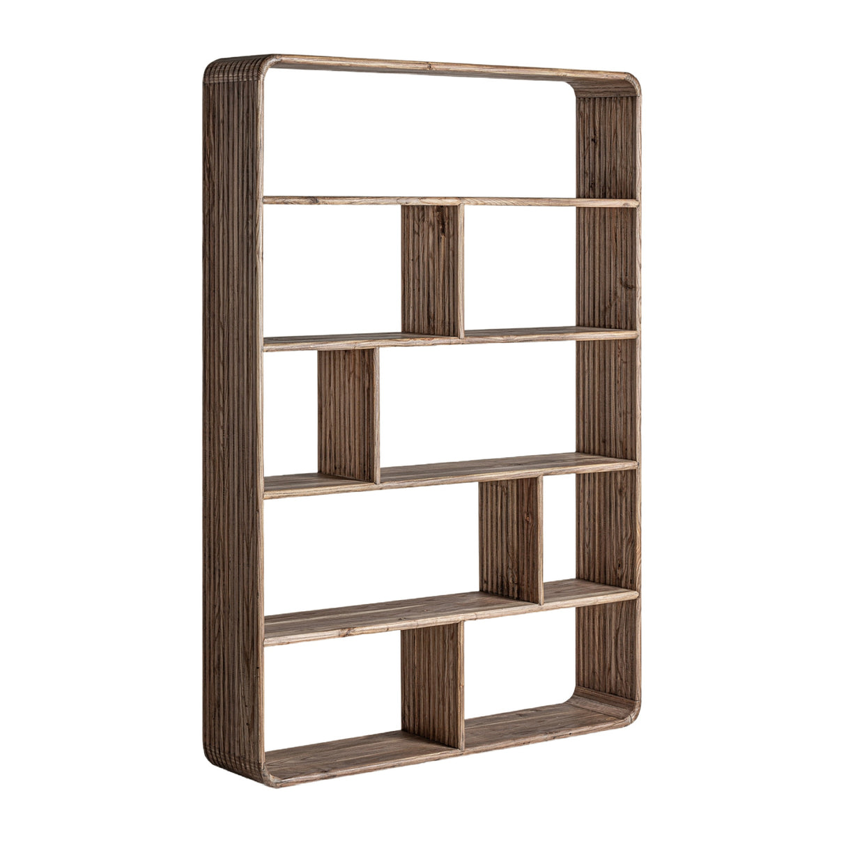 Modern European furniture - Natural Elm Wood Bookcase - www.oroa.com | Oroa.com