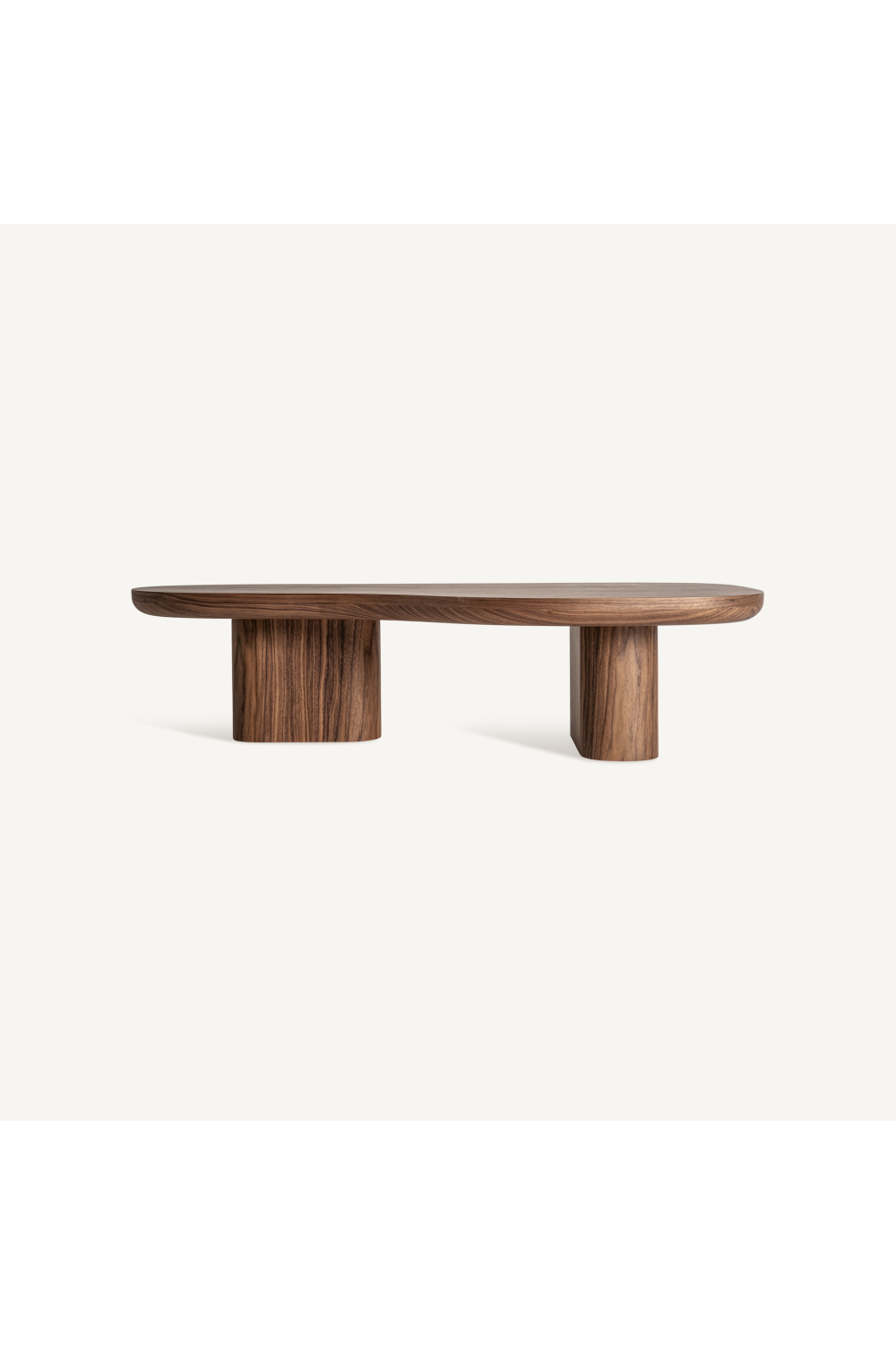Organic-Shaped Wooden Coffee Table | Oroa.com