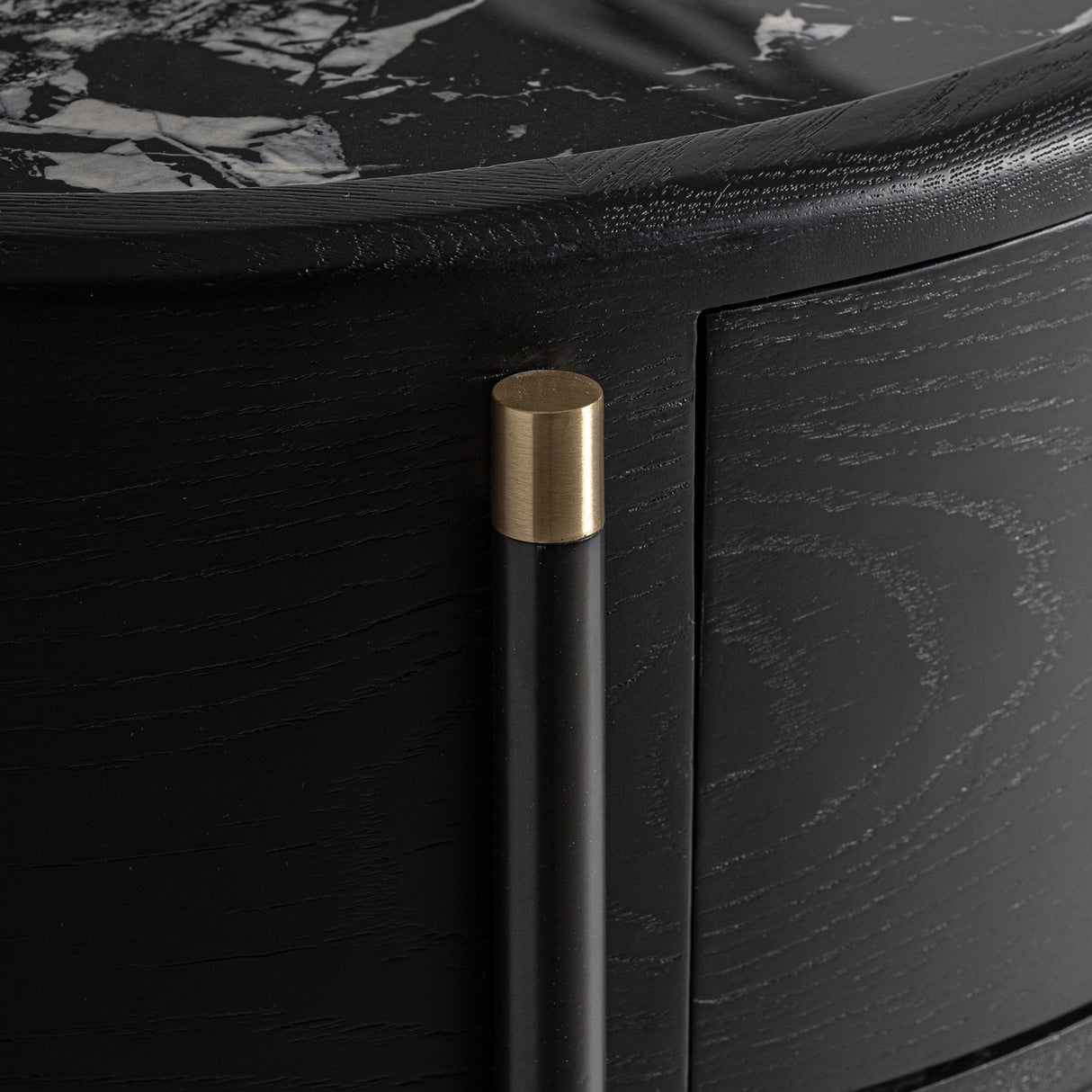 Black 6-Drawer Chest | Oroa.com