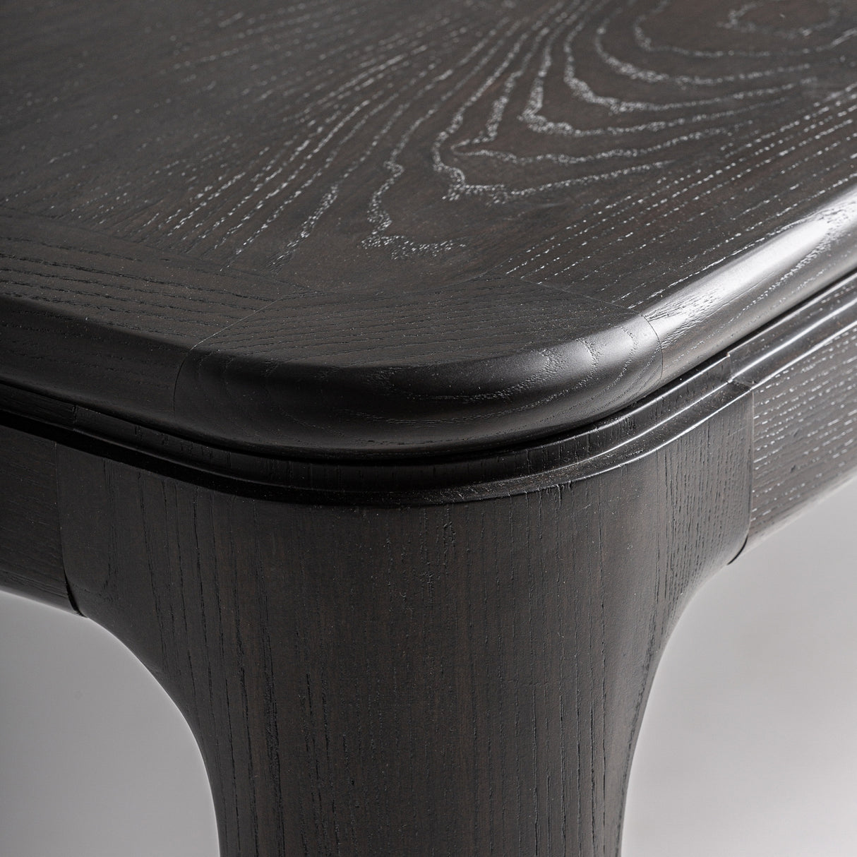 Modern European furniture - Black Ash Extendable Dining Table - www.oroa.com | Oroa.com