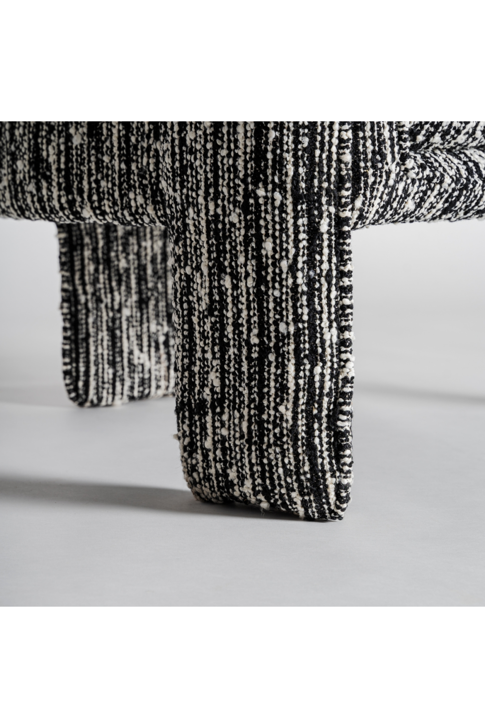 Marbled Black Accent Armchair | Oroa.com