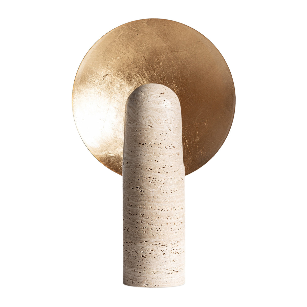 Modern European furniture - Beige Marble Table Lamp - www.oroa.com | Oroa.com