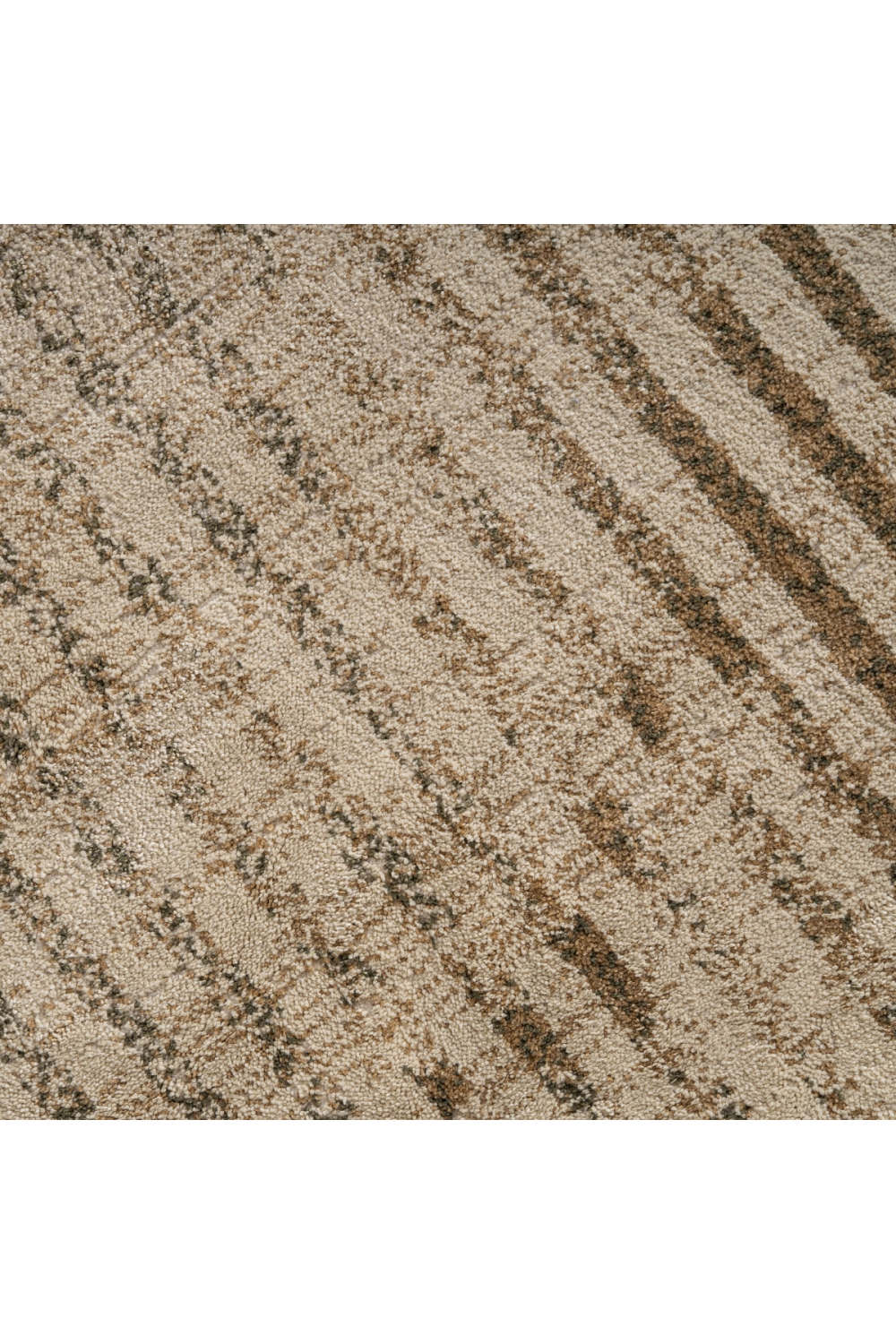 Faded Green Patterned Rug 11' x 7'8" | Oroa.com