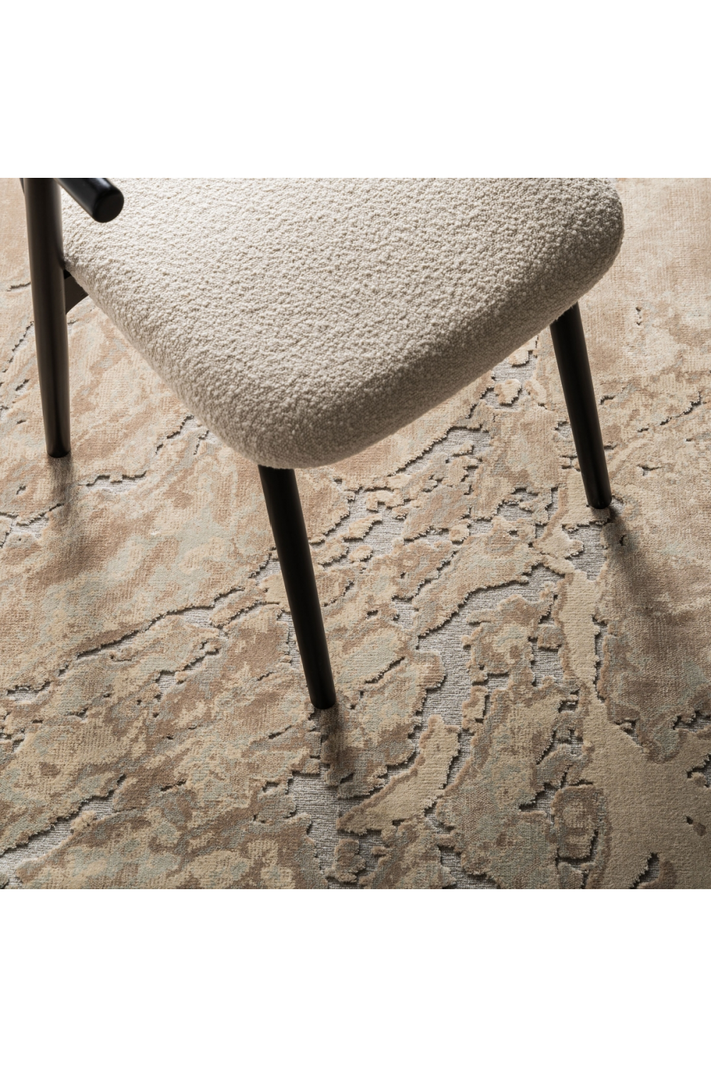 Brown Viscose Area Rug 10' x 6'5" | Oroa.com
