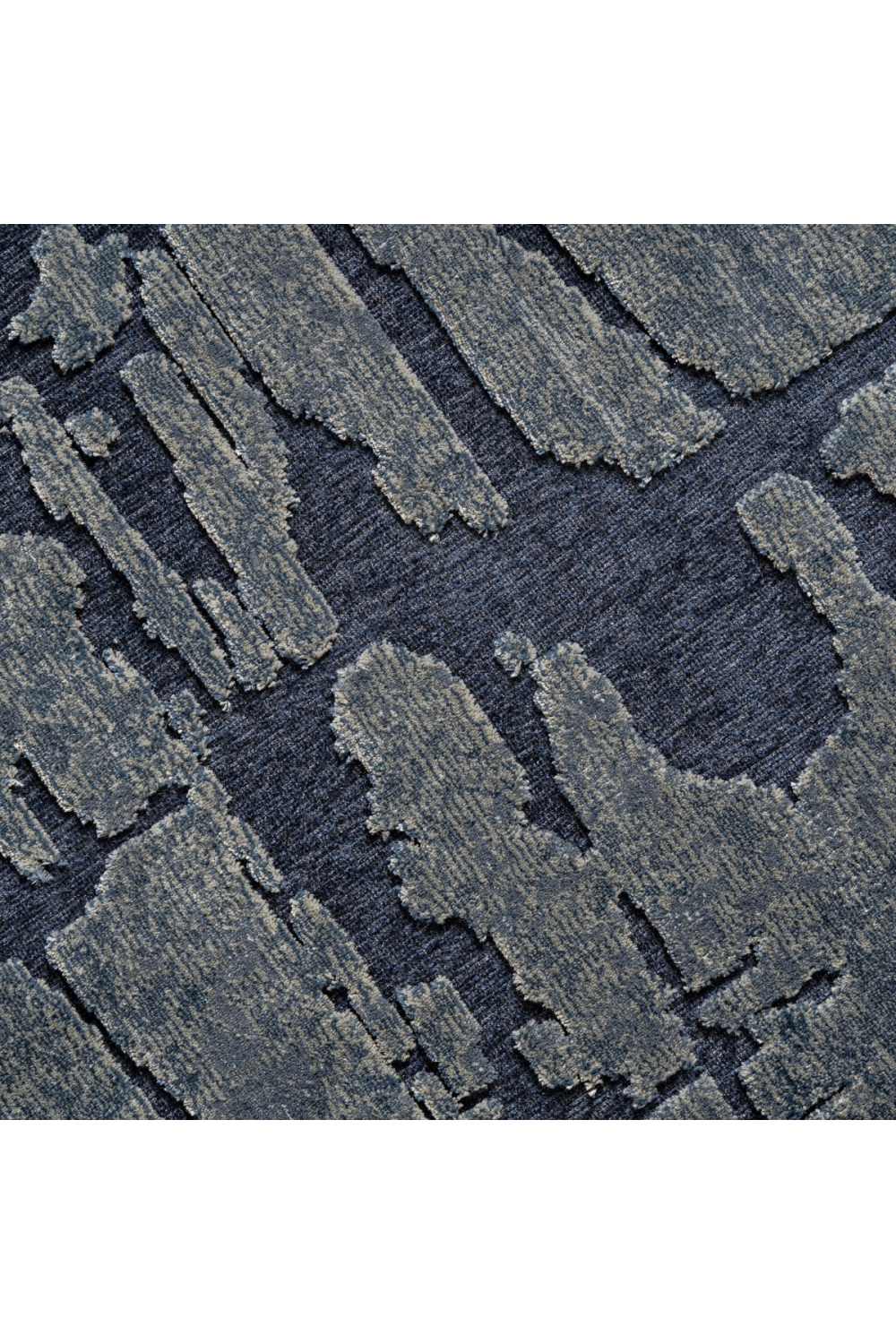 Blue Viscose Area Rug 10' x 6'5" | Oroa.com