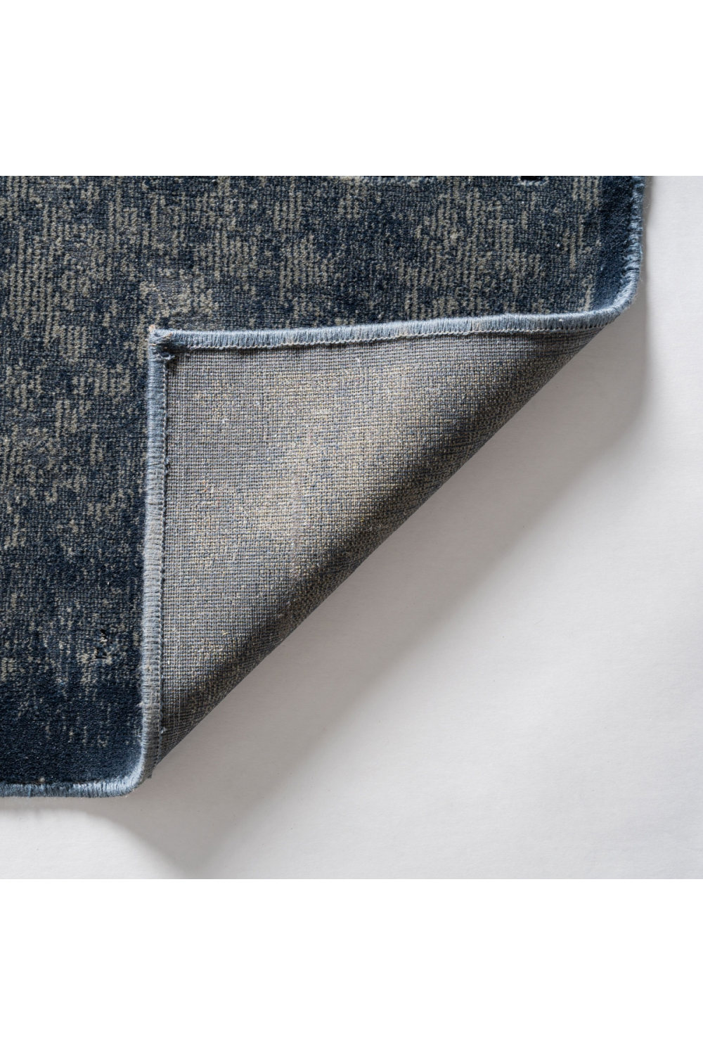 Blue Viscose Area Rug 10' x 6'5" | Oroa.com
