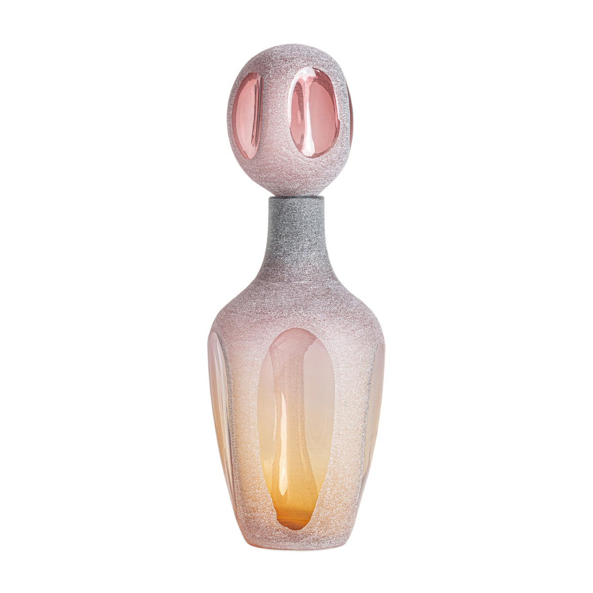Modern European furniture - Pink Glass Vase - www.oroa.com | Oroa.com