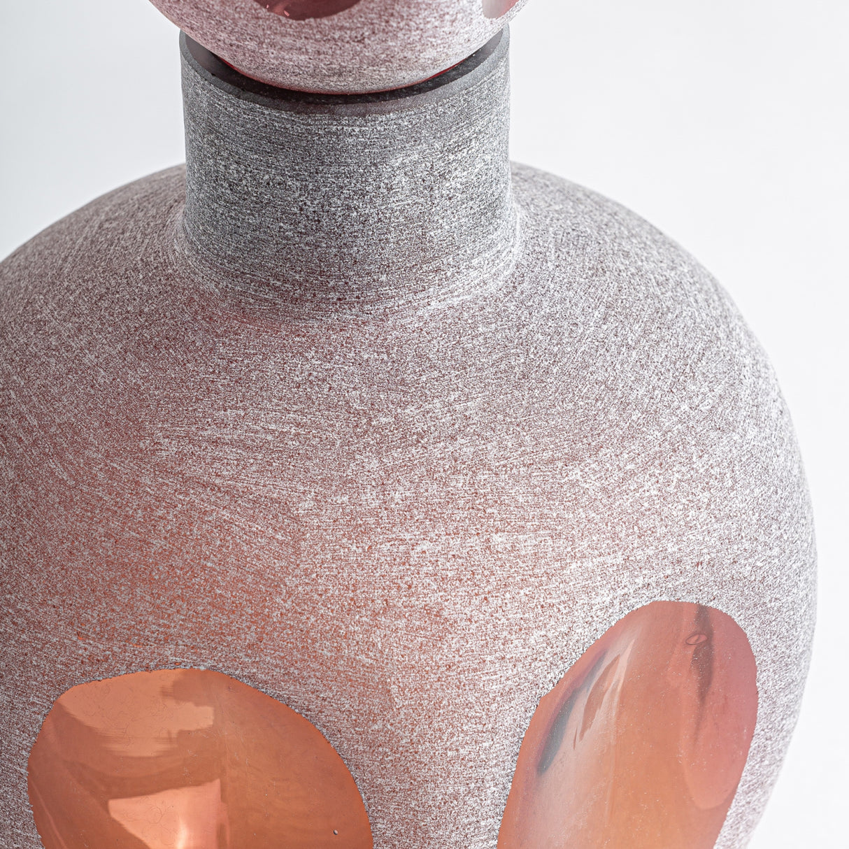 Modern European furniture - Pink Glass Vase - www.oroa.com | Oroa.com