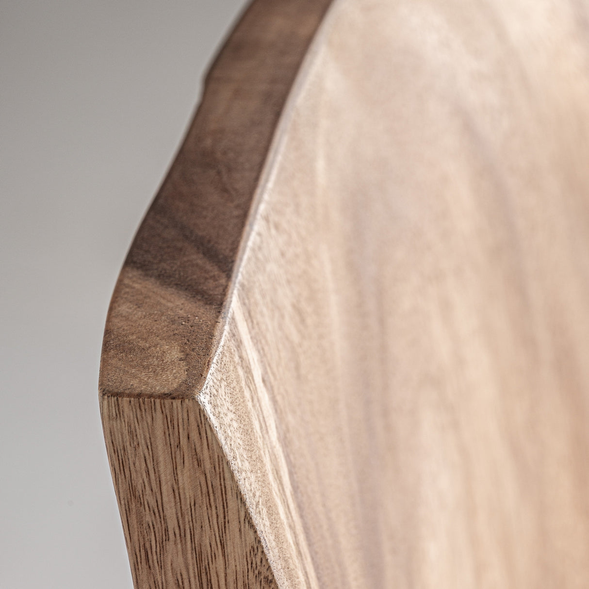 Modern European furniture - Suar Wood Cantilevered Dining Chair - www.oroa.com | Oroa.com