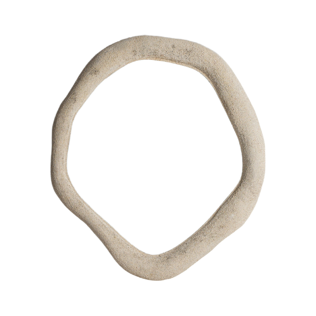 Cream Organic-Shaped Mirror | Oroa.com