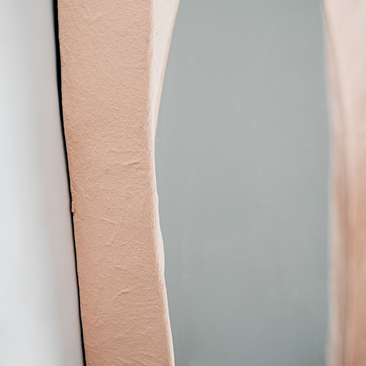 Modern European furniture - Pink Organic-Shaped Mirror - www.oroa.com | Oroa.com