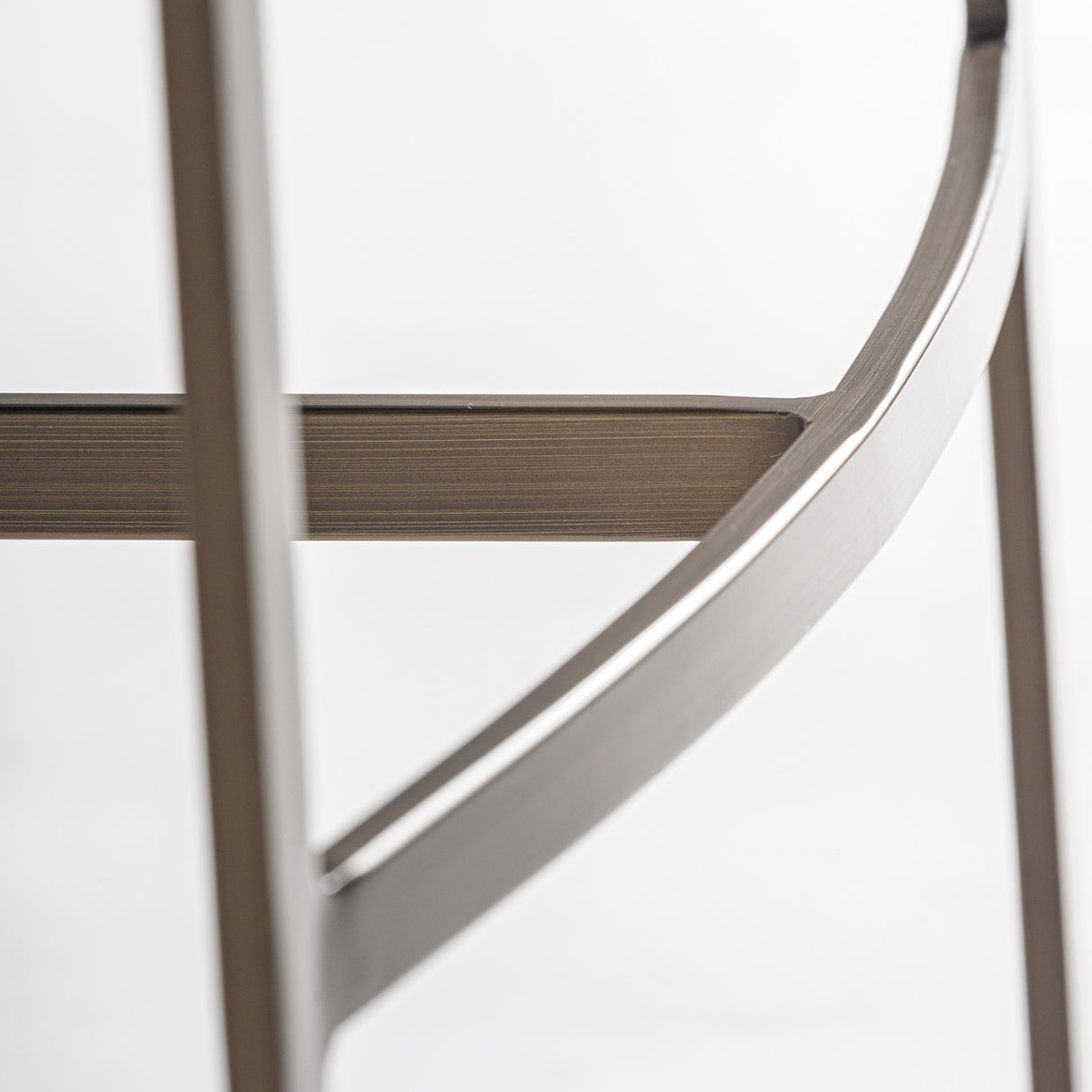 Gray Cotton Counter Stool | Oroa.com