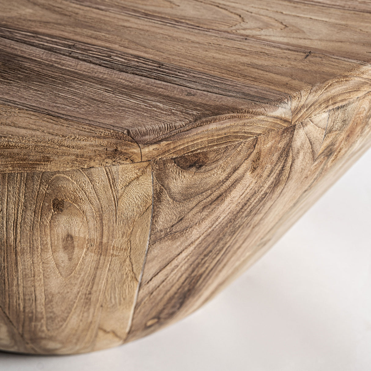 Modern furniture - Conical Teak Wood Coffee Table - www.oroa.com | Oroa.com