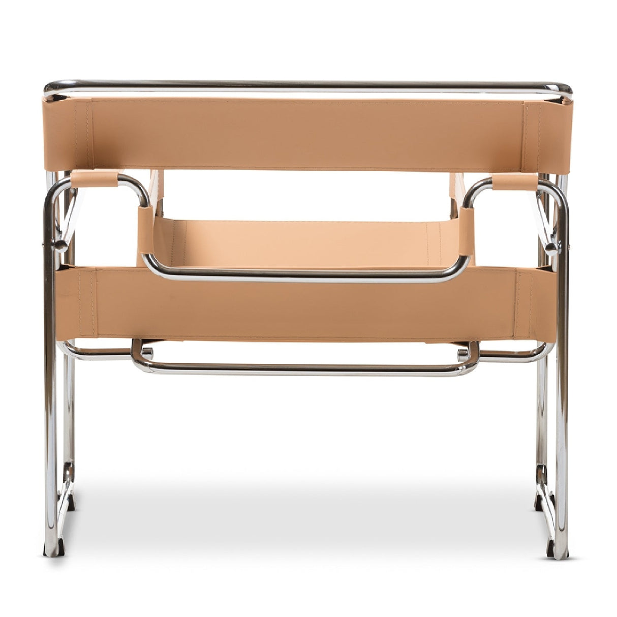 Modern European furniture - Leather Inspired Strips Accent Chair - www.oroa.com | Oroa.com