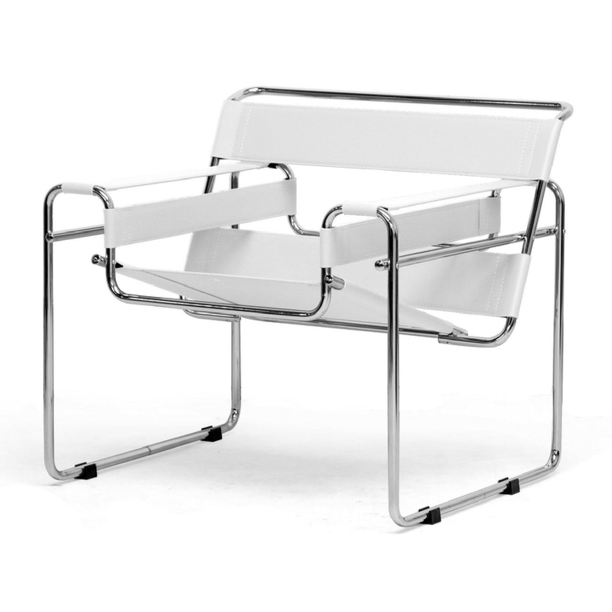 Modern European furniture - Leather Inspired Strips Accent Chair - www.oroa.com | Oroa.com